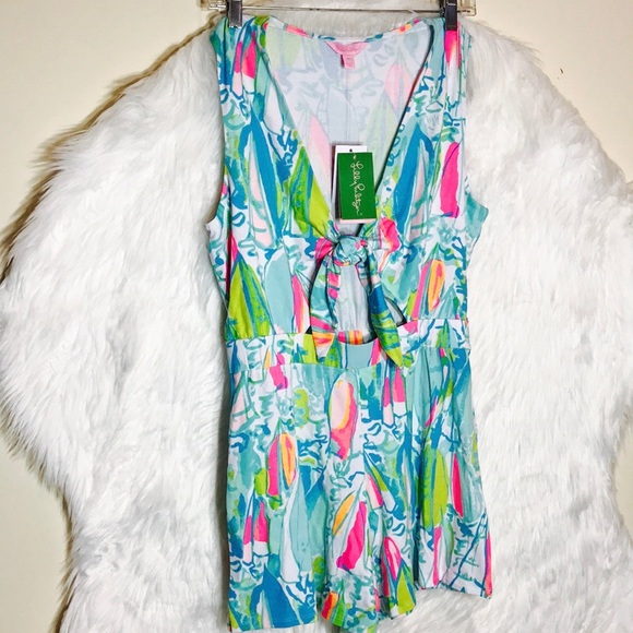 Lilly Pulitzer Greer Romper - Picture 3 of 6